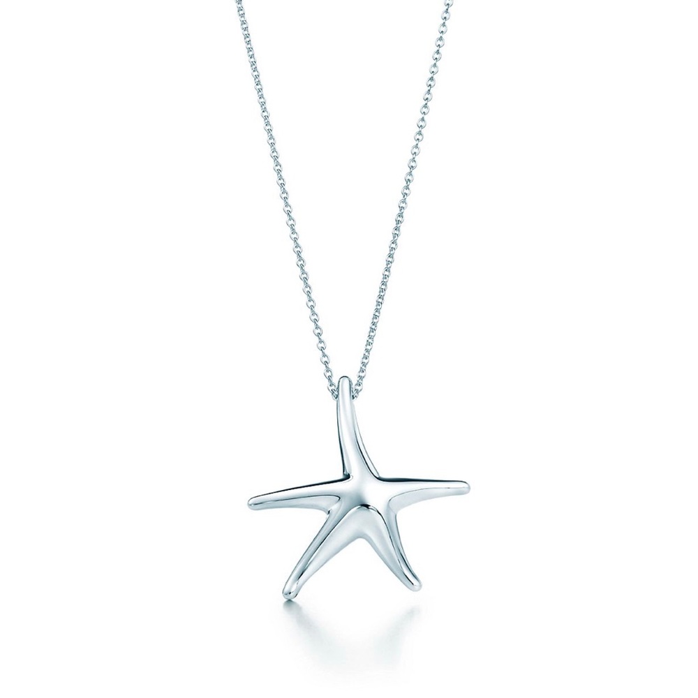 Tiffany & Co authentic sterling starfish necklace